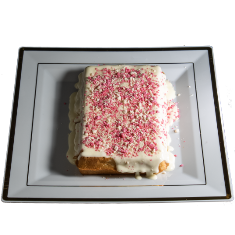 Belgian Waffle - Strawberries and Cream